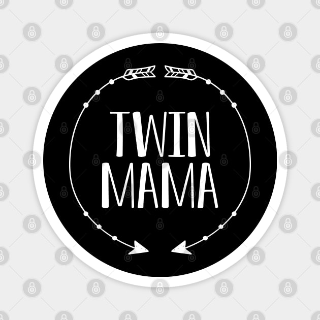 Twin Mama Magnet by KC Happy Shop